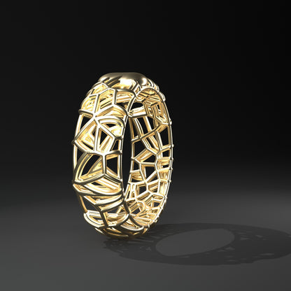 Ring "framework" 14 K Gold (585) - TOJOMI